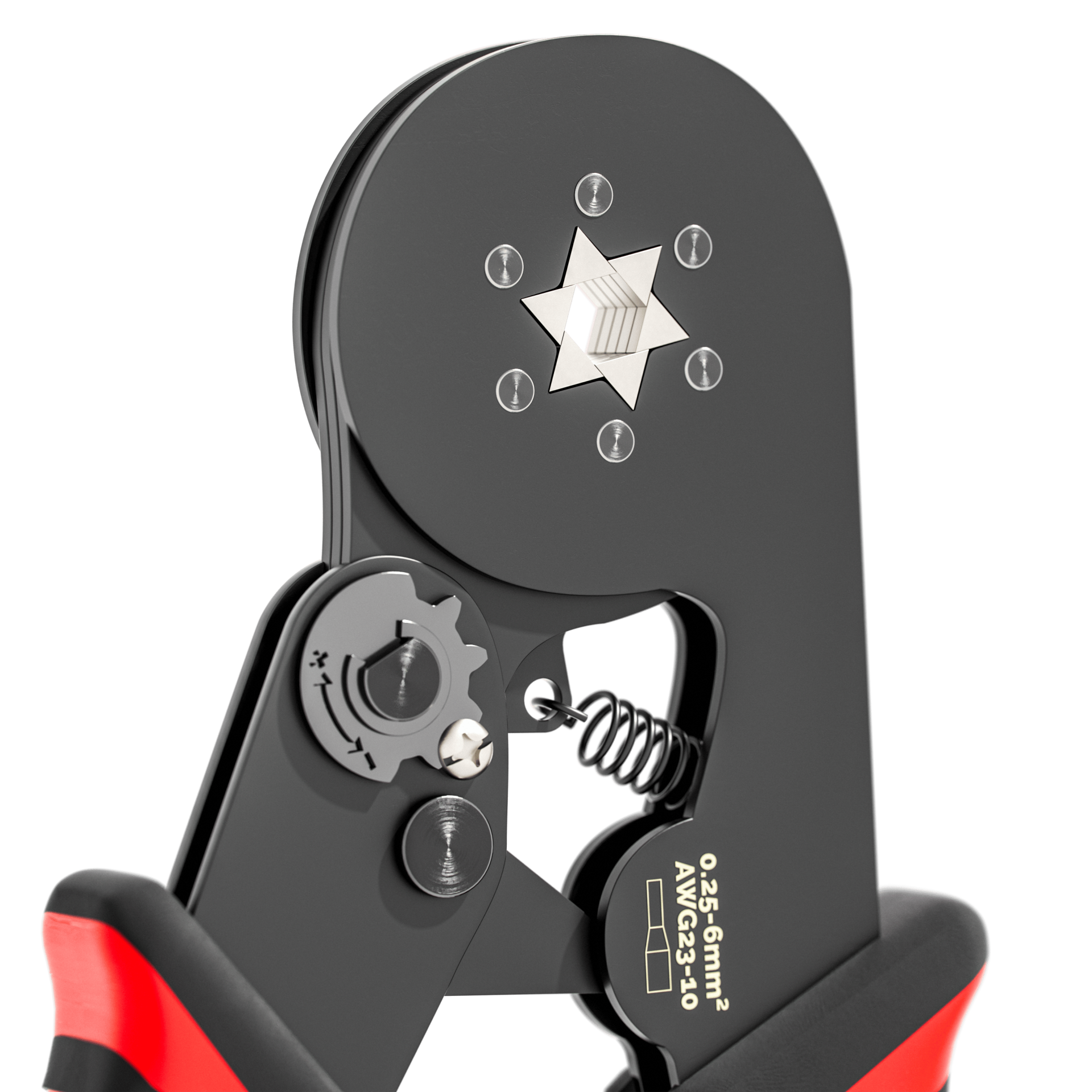 Crimpzange Sechskant inkl 2000 Stk Aderendhülsen