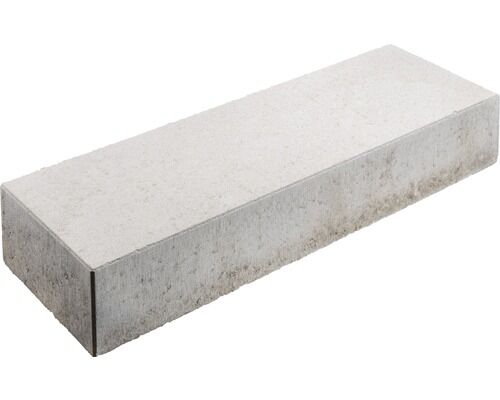 Blockstufe 16x35x100 cm, Grau mit Fase