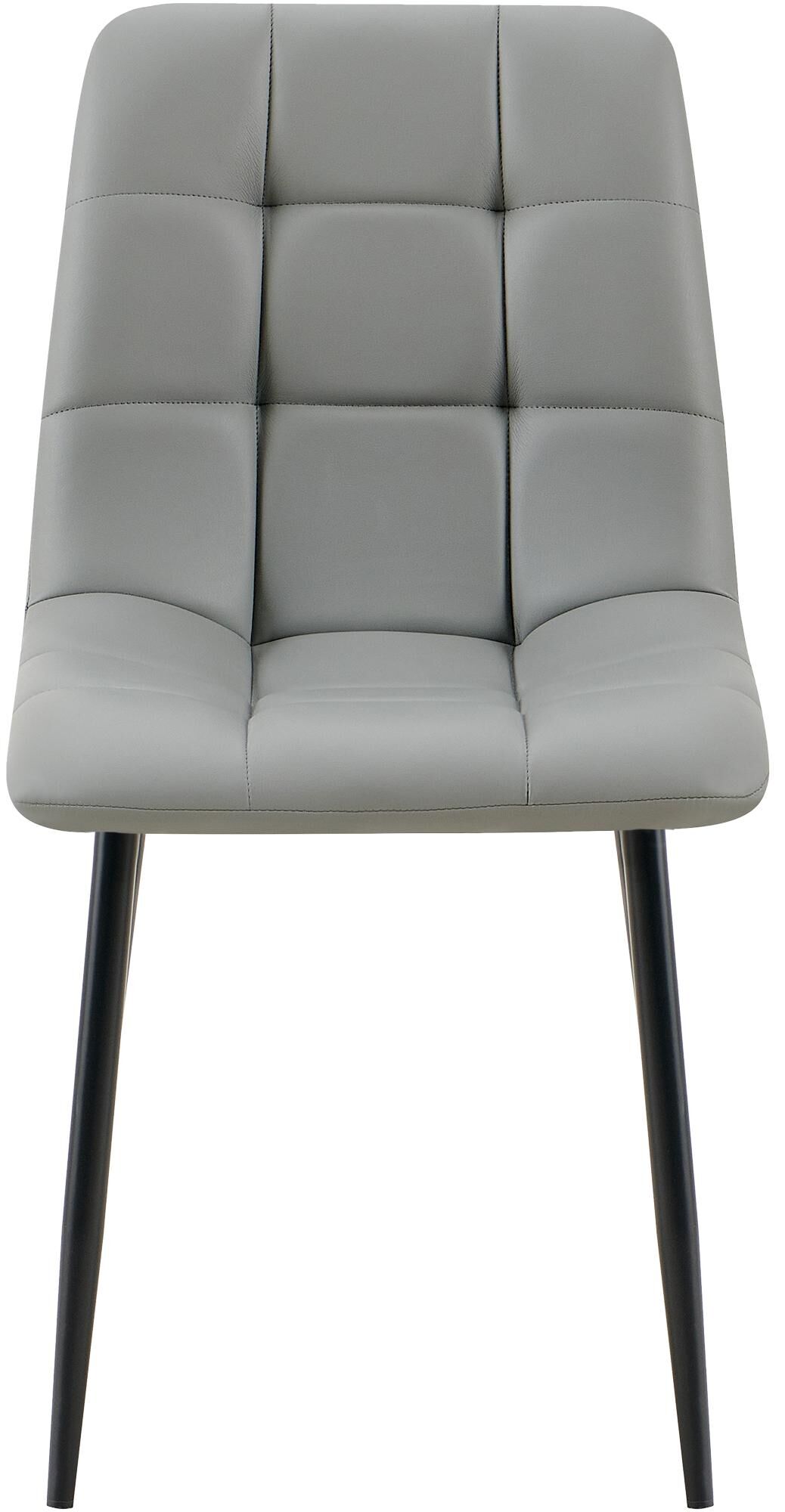 Esszimmerstuhl Antibes Kunstleder, hellgrau