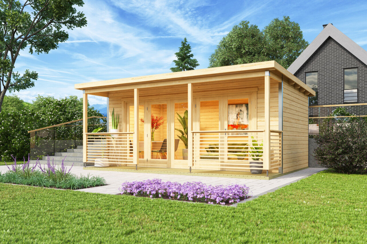 Lasita Maja Pultdach Gartenhaus Liverpool 2