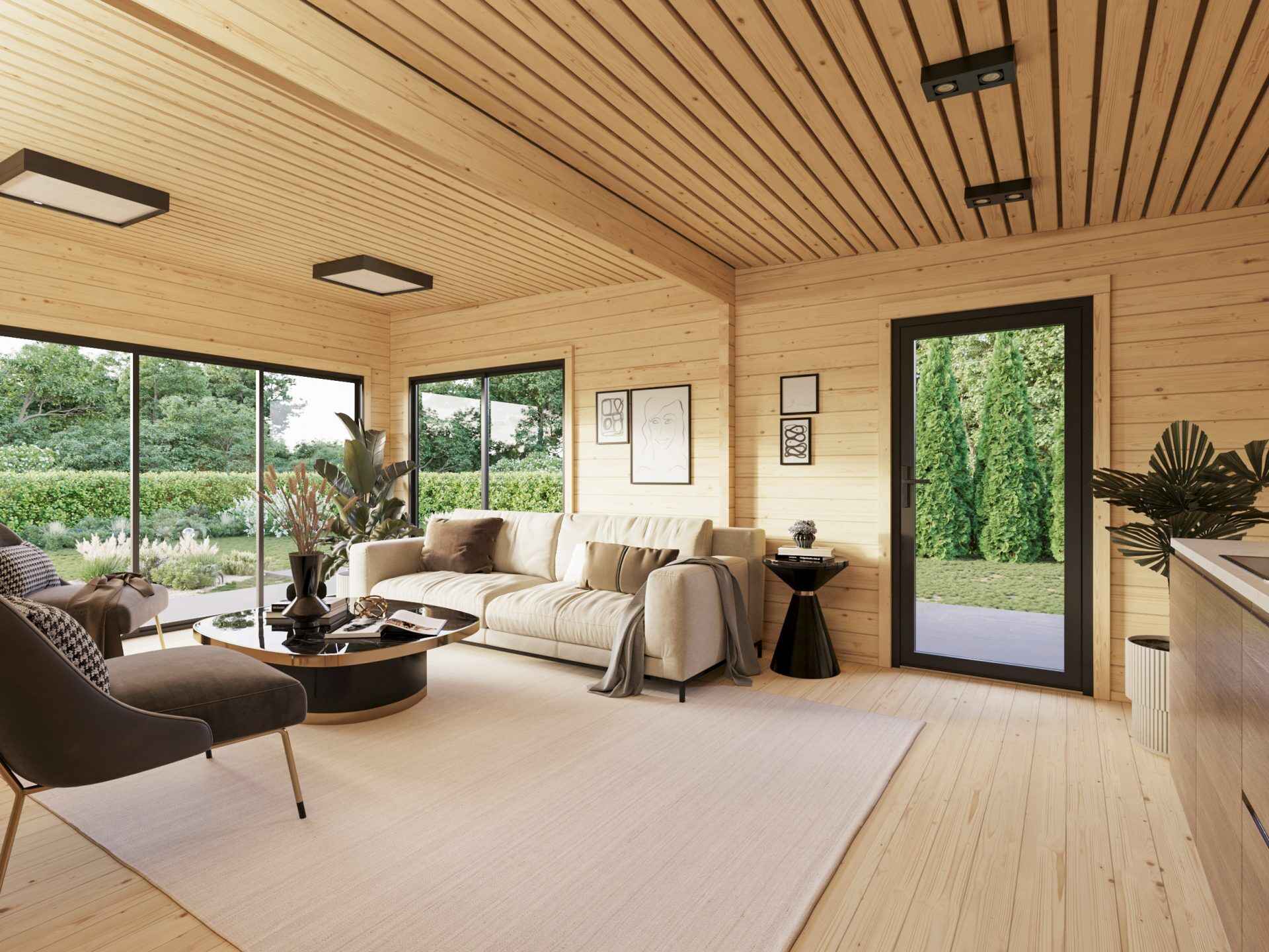 Palmako Gartenhaus Cecilia 39,9 m²