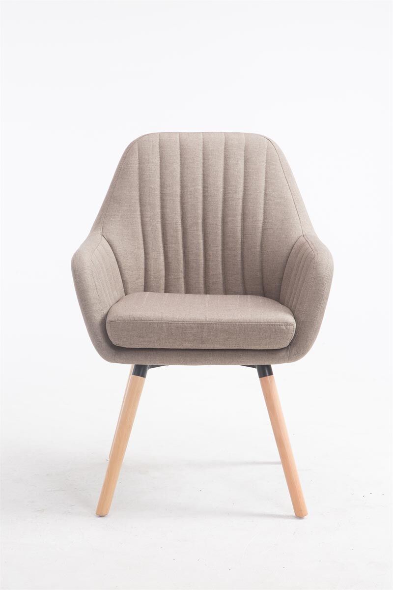 Stuhl Florian Stoff Natura, taupe