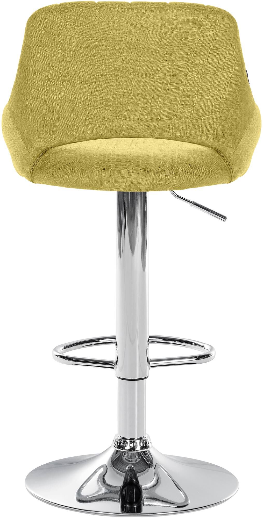 2er Set Barhocker Milet Stoff C, grün