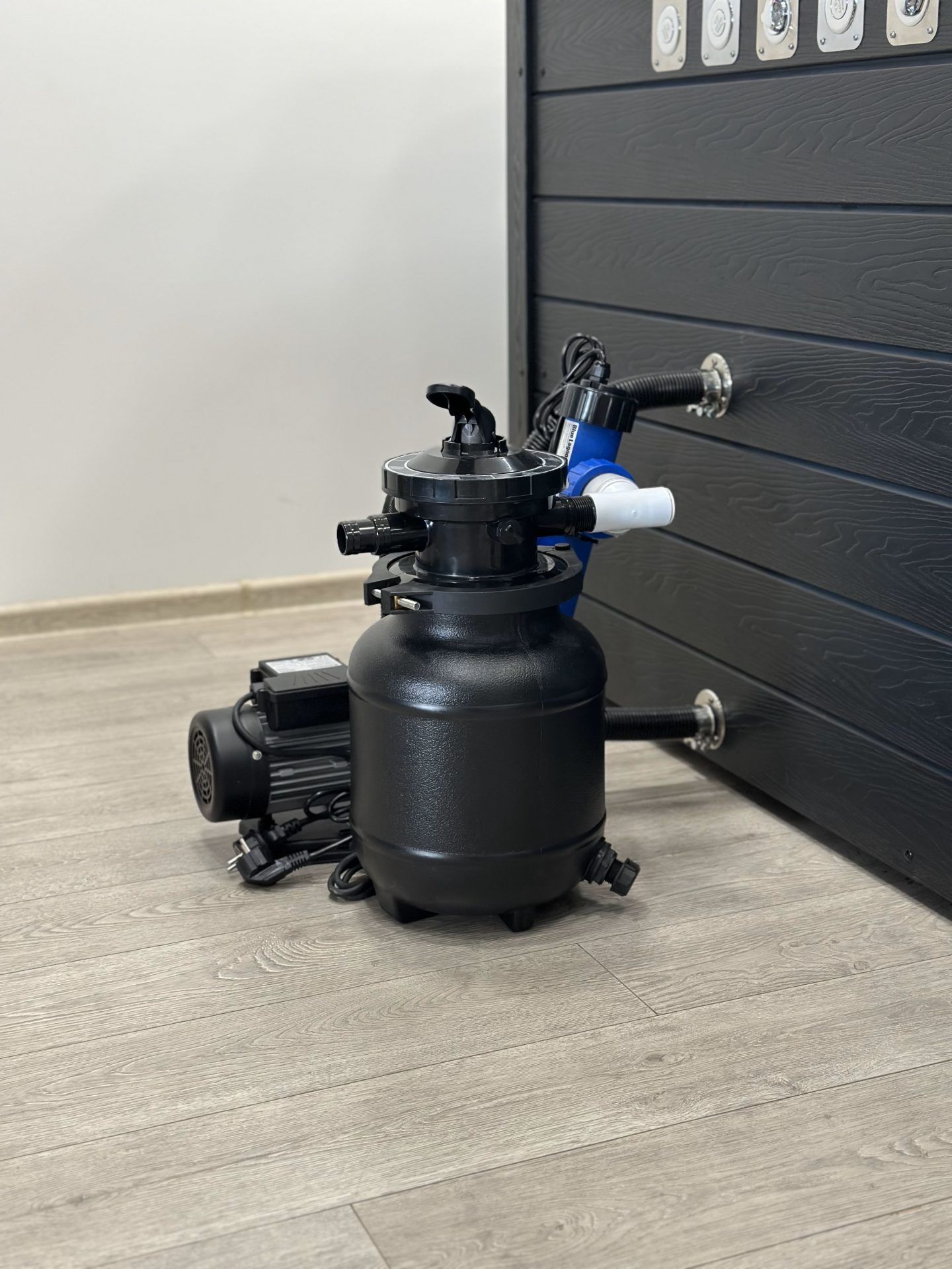 Filteranlage mit UV-Lampe