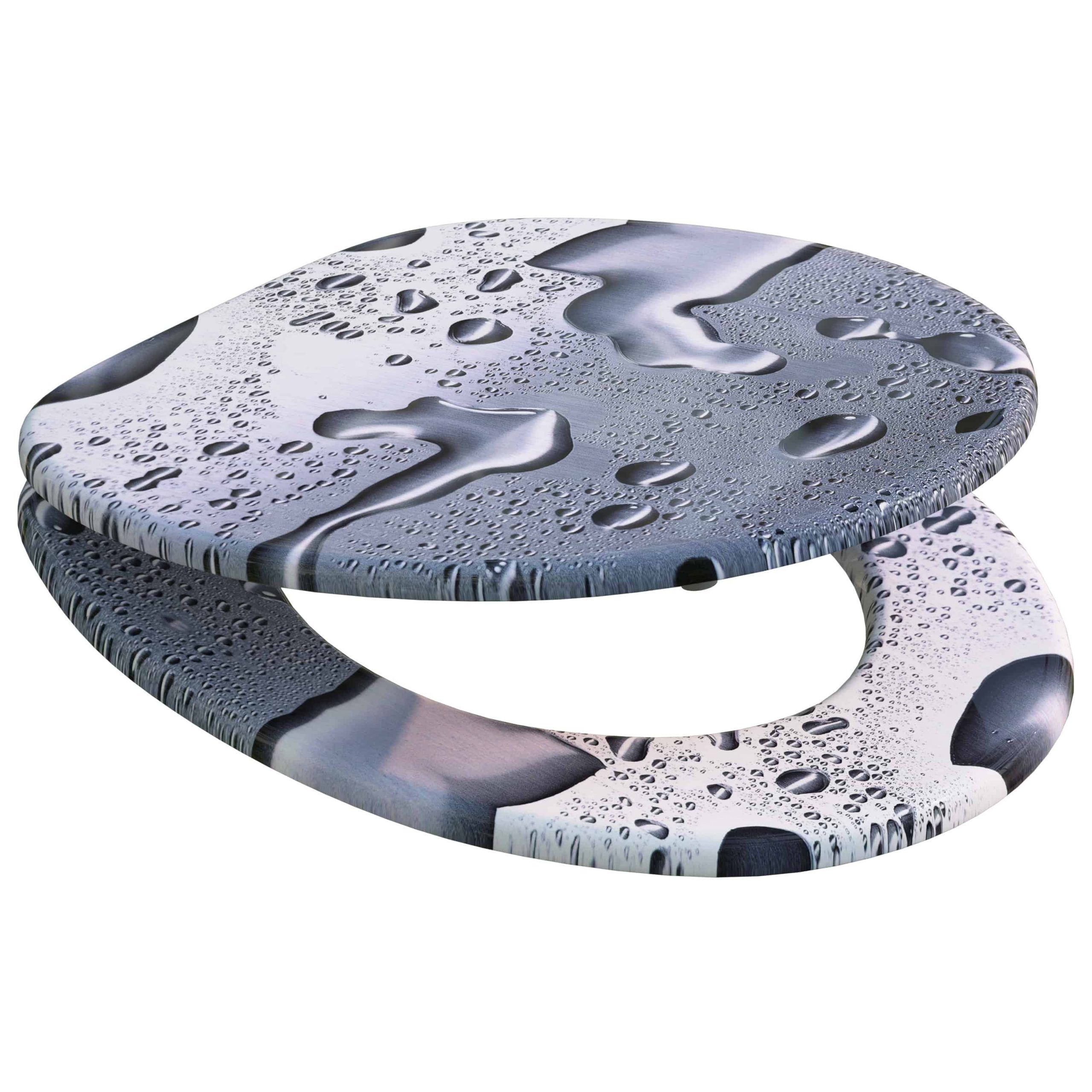 Toilettensitz Waterdrops mit Absenkautomatik
