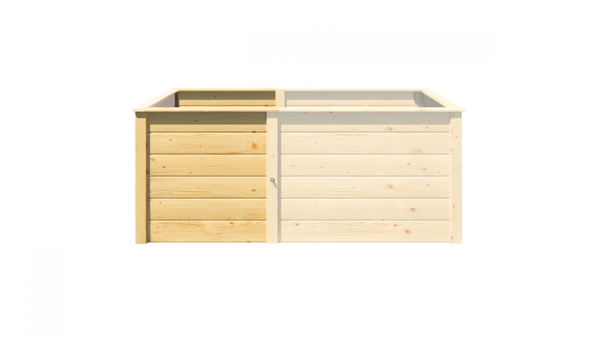 weka Ergänzungssatz Hochbeet Modular , 21 mm, natur, 67 cm