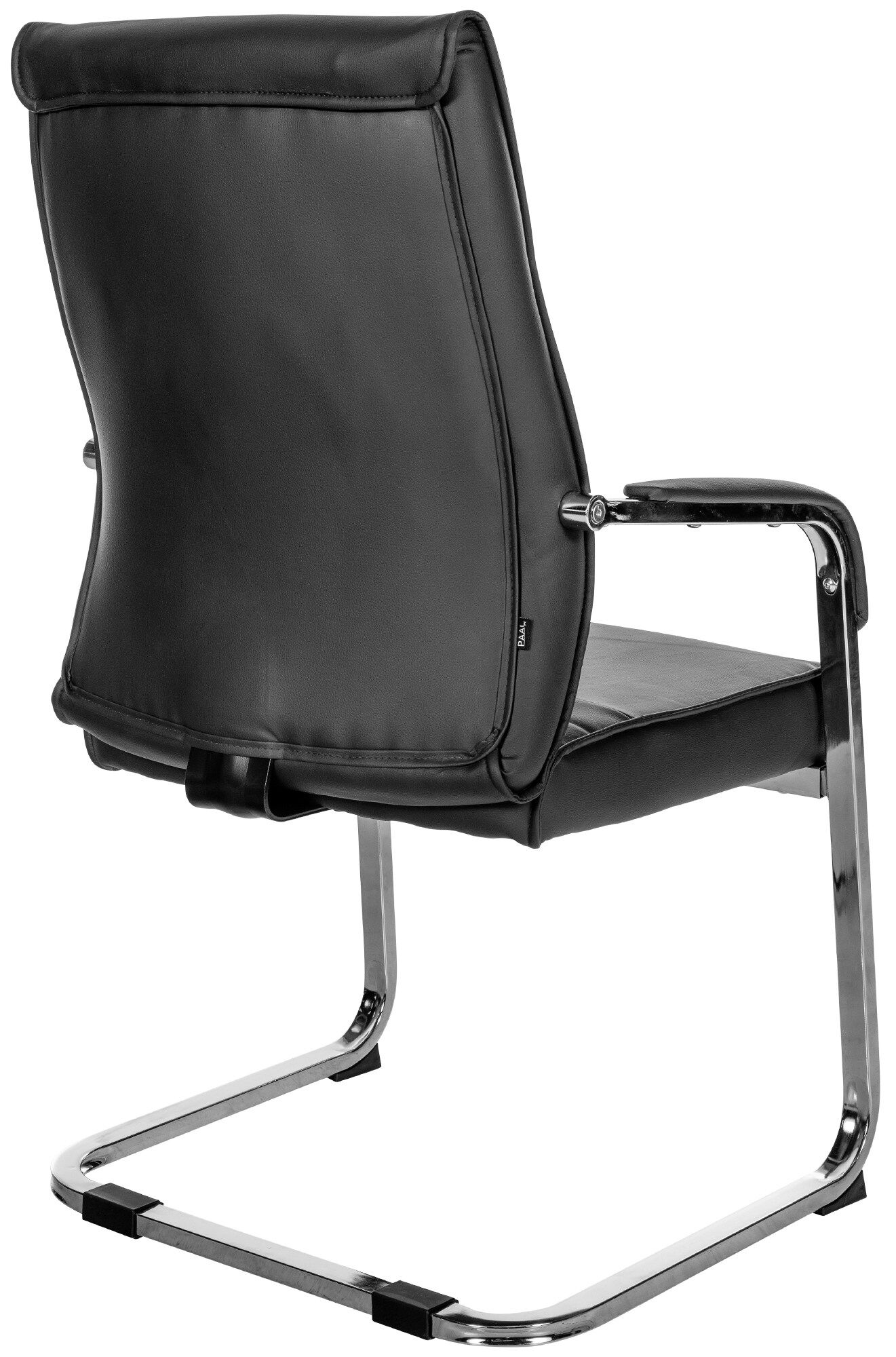 2er Set Besucherstuhl Hobart, schwarz