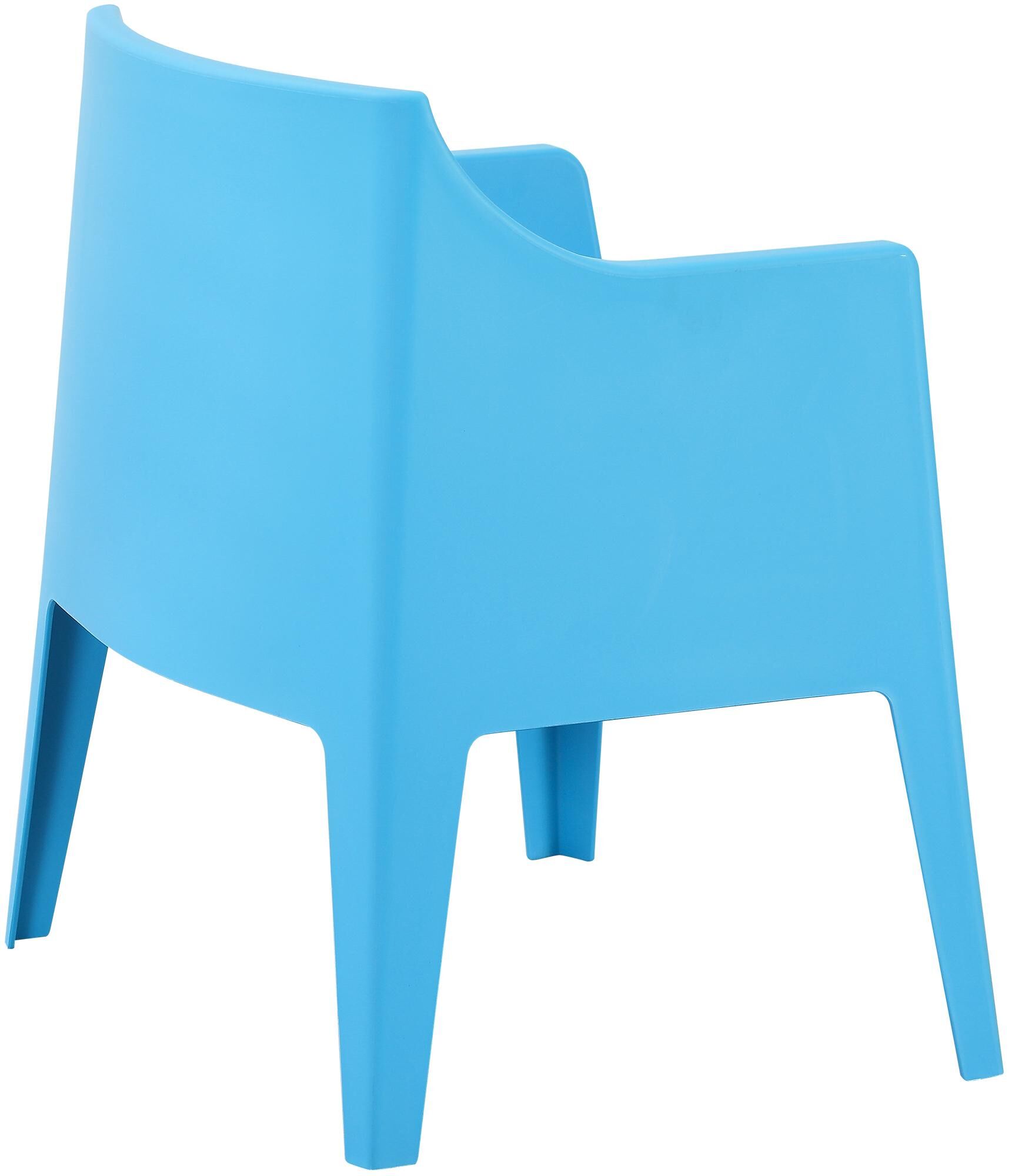 4er Set Stühle Bartal, blau