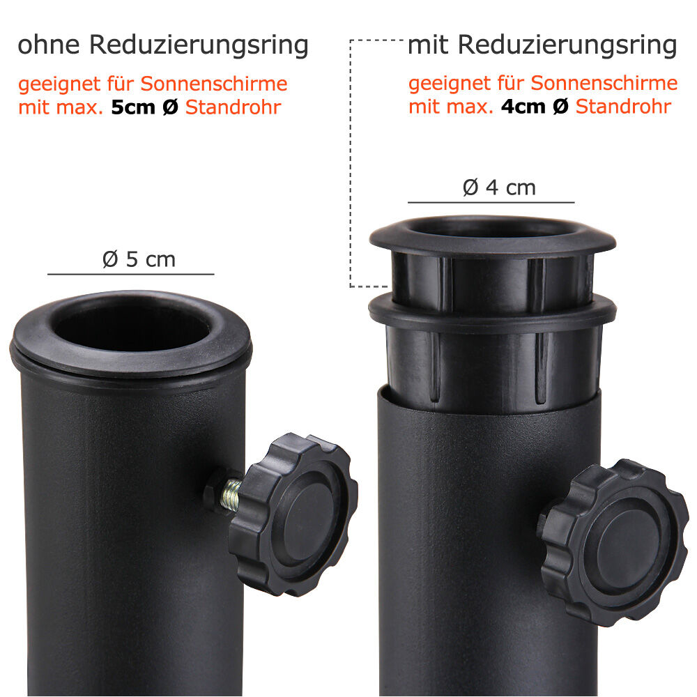Schirmständer für Terrassen-Sonnenschirm