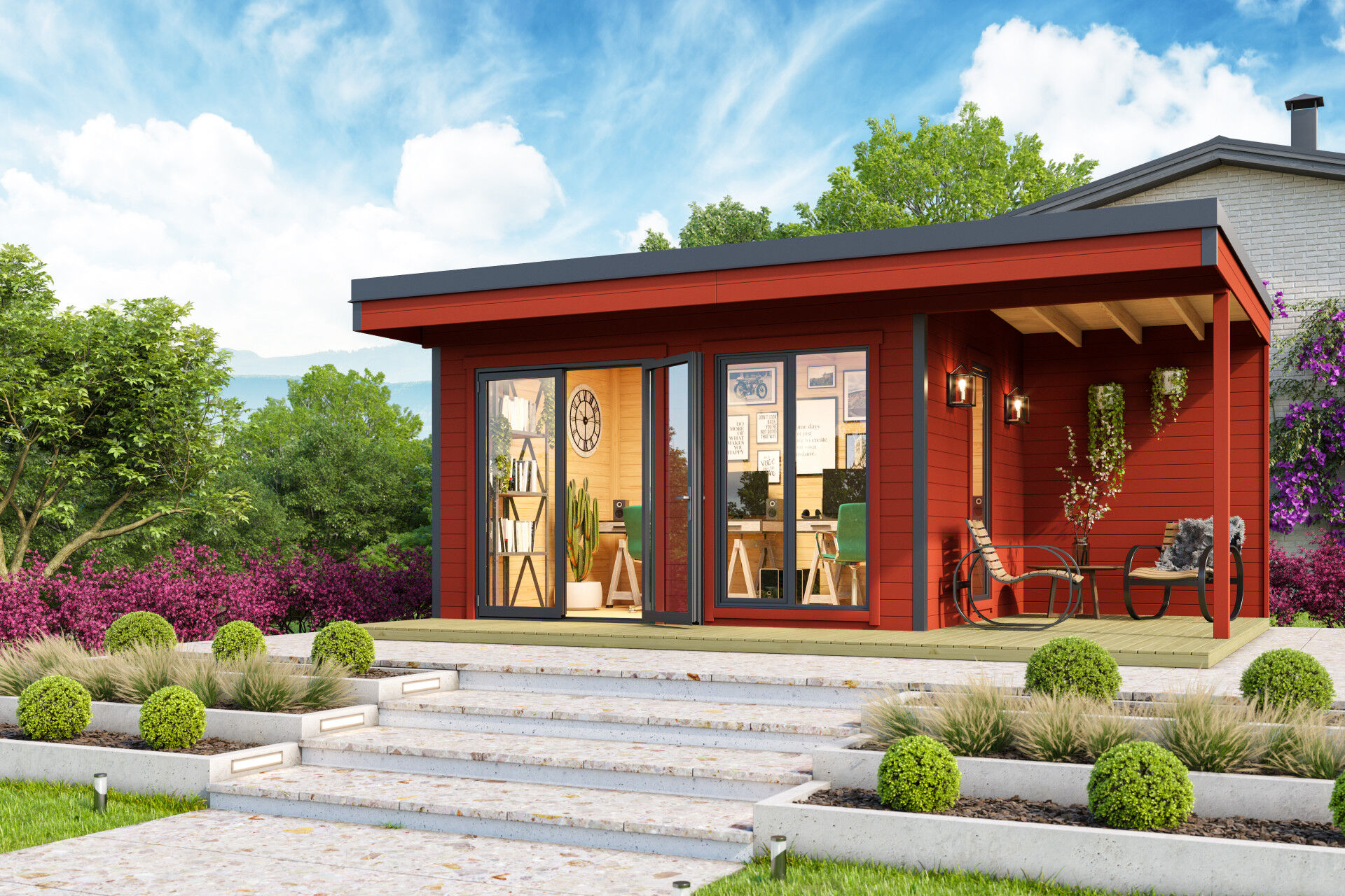 Lasita Maja Gartenhaus Domeo 7