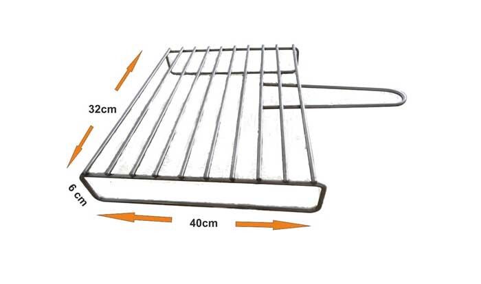 Grillrost für Holzbacköfen