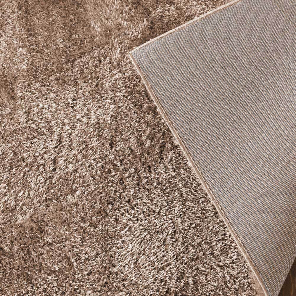 Hochflor Teppich SOFI - 300 x 200 cm Braun