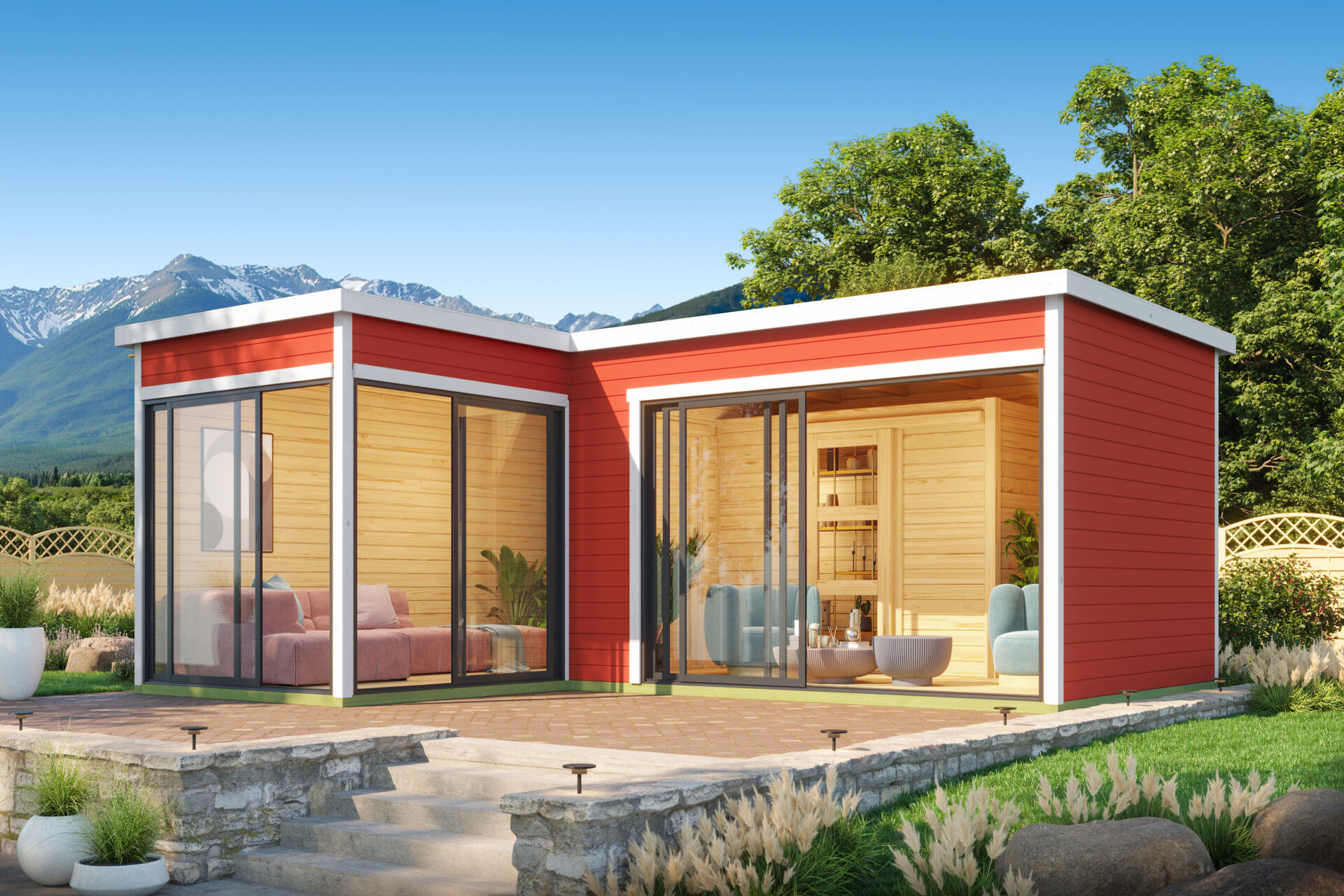 Lasita Maja Gartenhaus Domeo 11