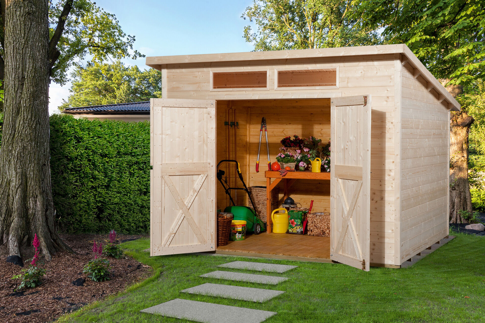 weka Gartenhaus 325 A 3,0x3,0m