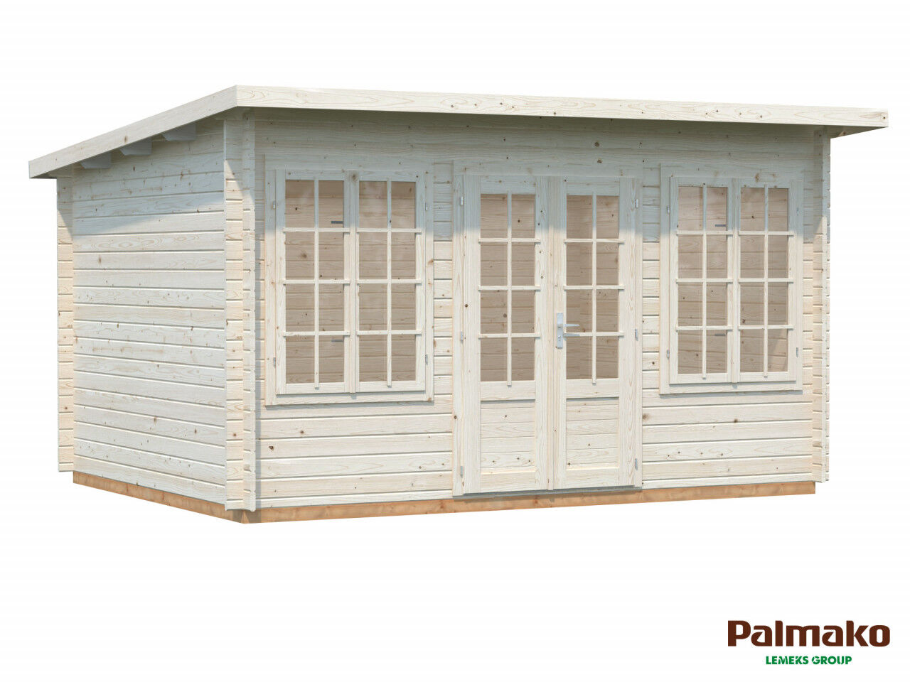 Palmako Gartenhaus Lisa 11,5 m2 naturbelassen