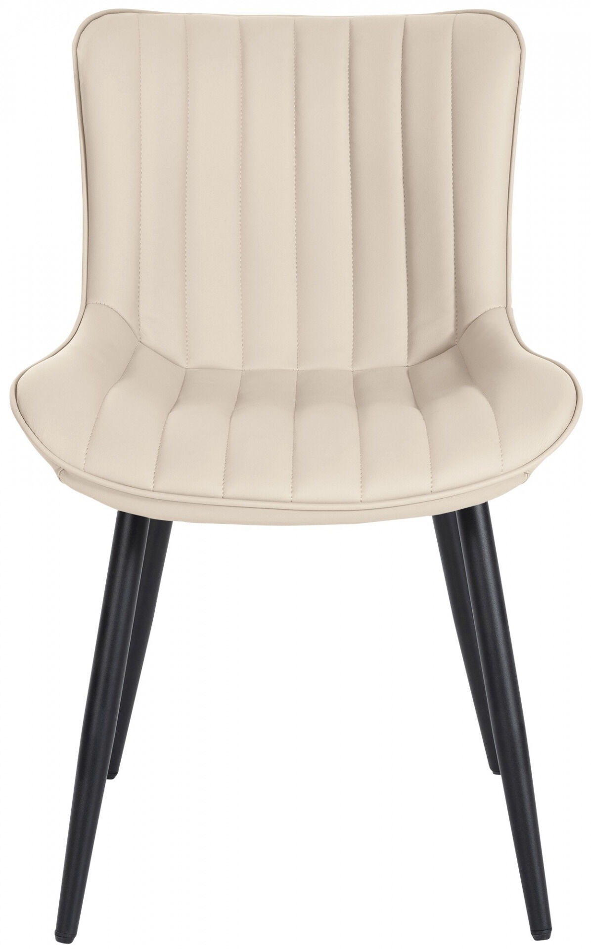 Stuhl Largo Kunstleder, creme