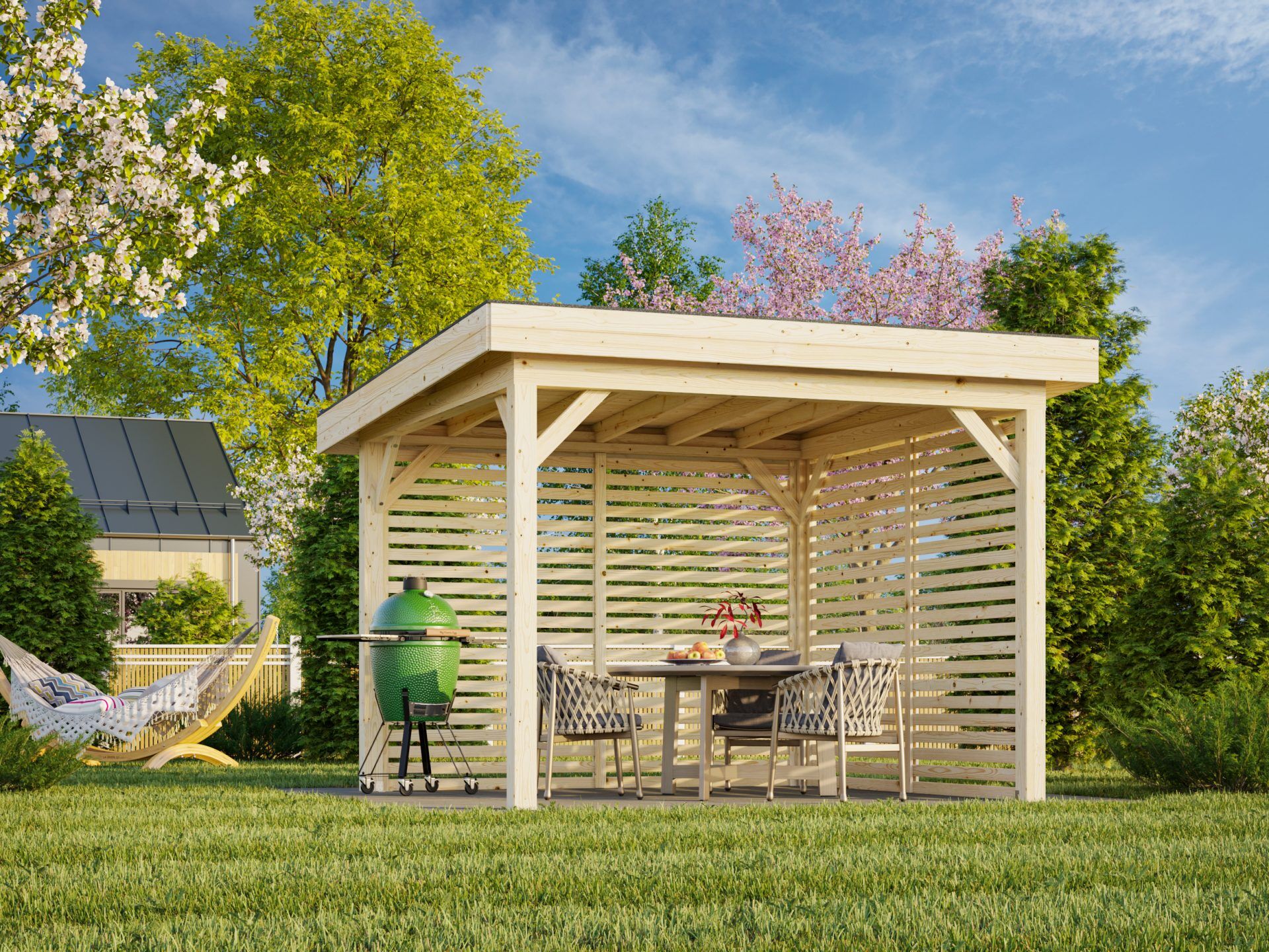Palmako Pavillon Lenna 8,3 m2 Set 302