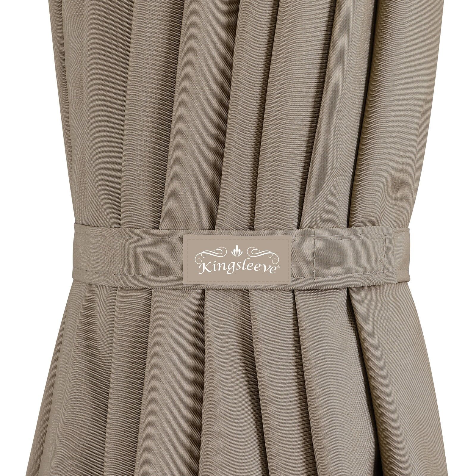 Sonnenschirm Maui Taupe Ø330cm UV-Schutz 80+