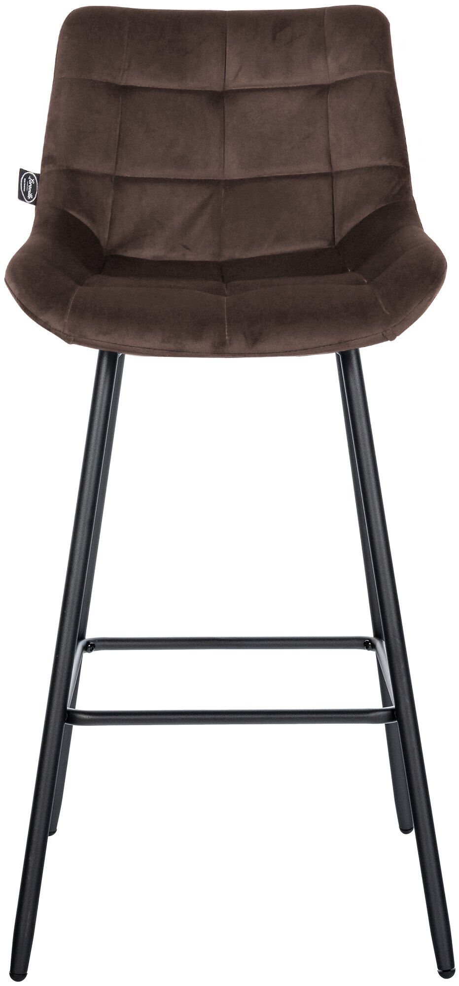 Barhocker Weston Samt, braun