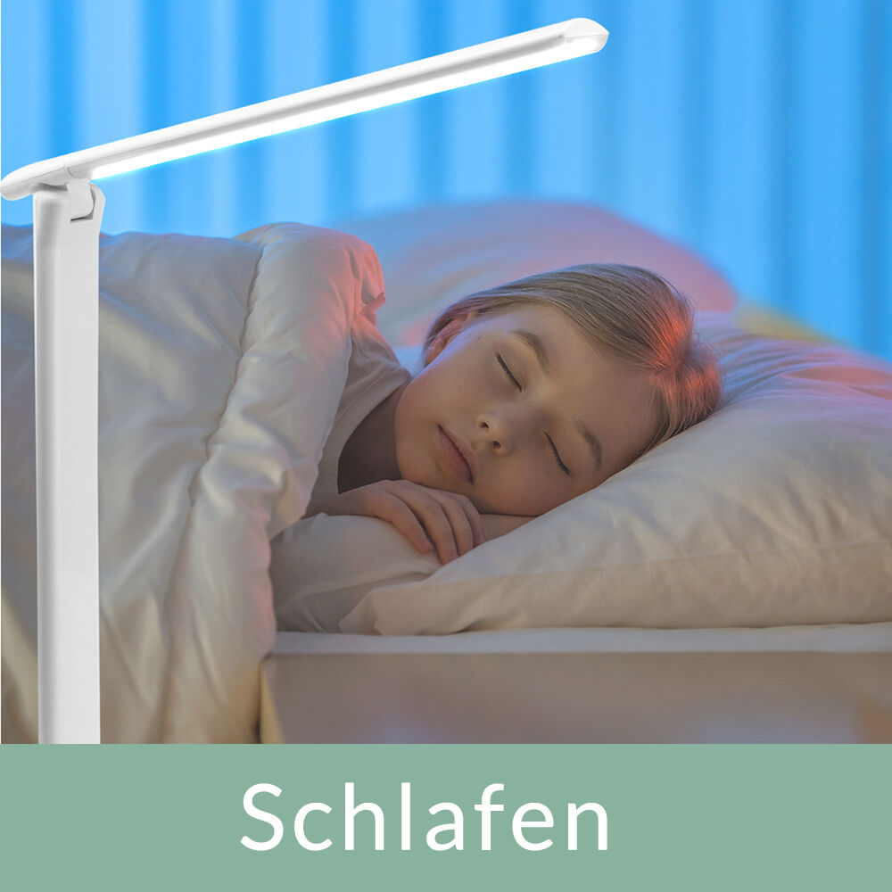 LED Tischlampe Cataleya weiß