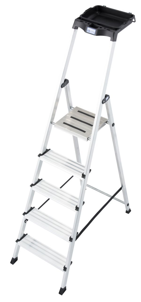 MONTO Stufen-Stehleiter Secury mit Multi-Grip, 1x5 Stufen