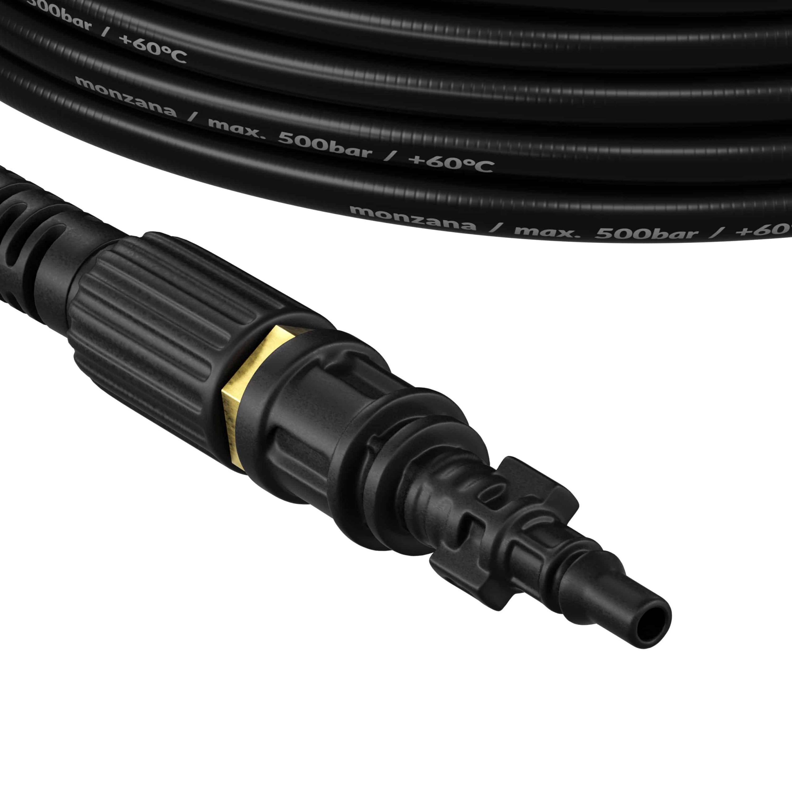 Rohrreinigungsset Premium 5-tlg Schwarz 30m