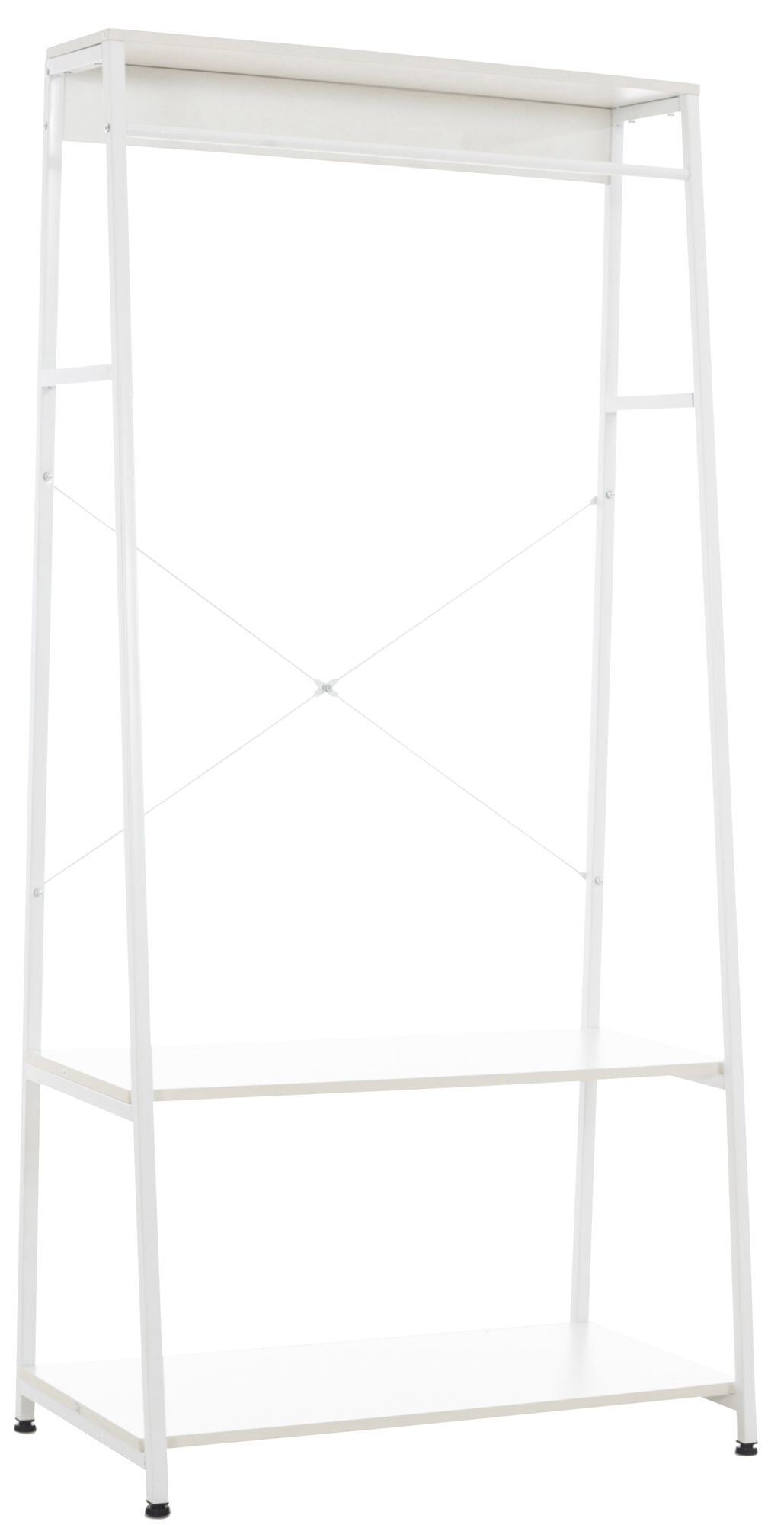 Kleiderständer Luton, weiß