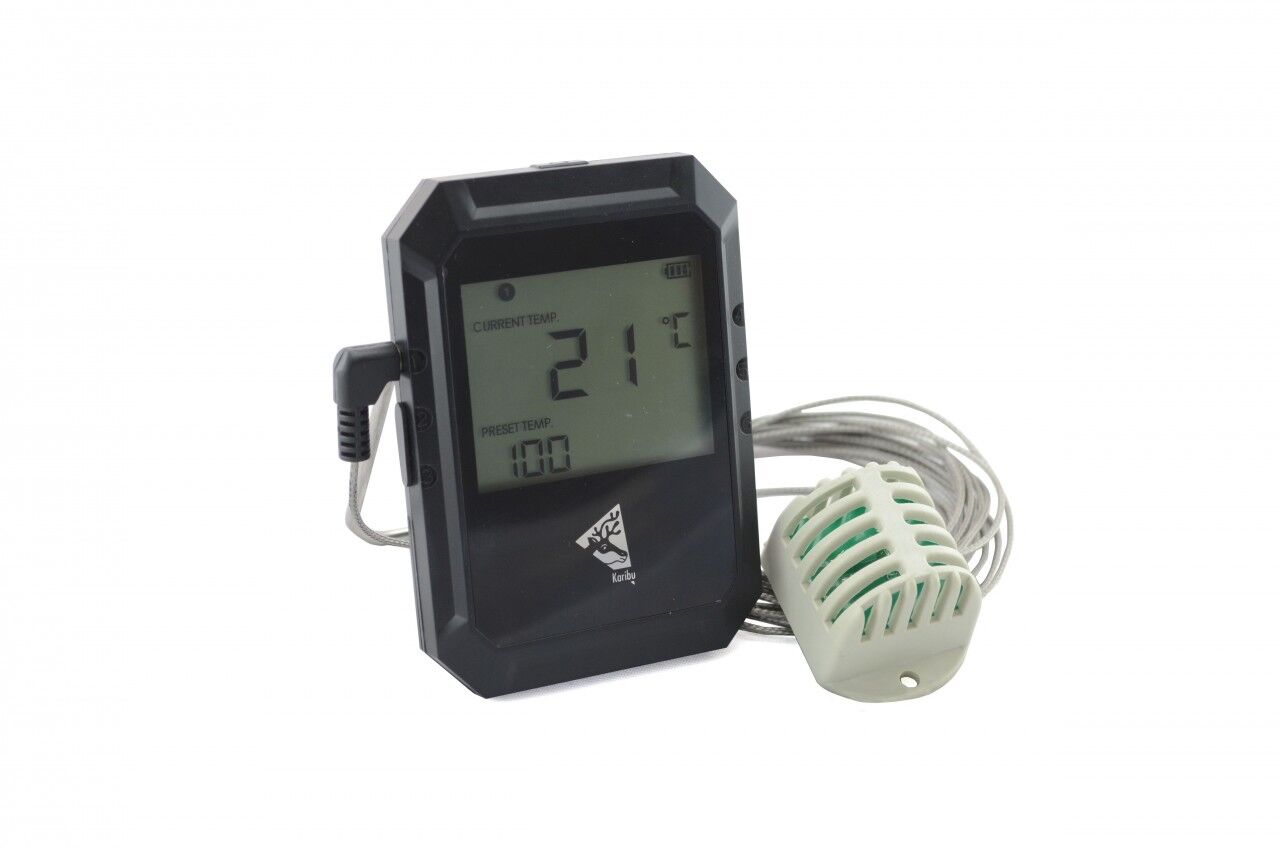 Elektronik Thermometer schwarz