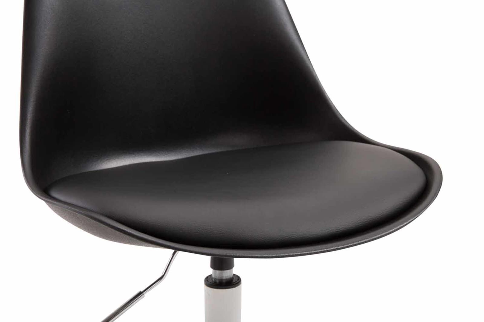 4er Set Esszimmerstühle Maverick W Kunststoff, schwarz