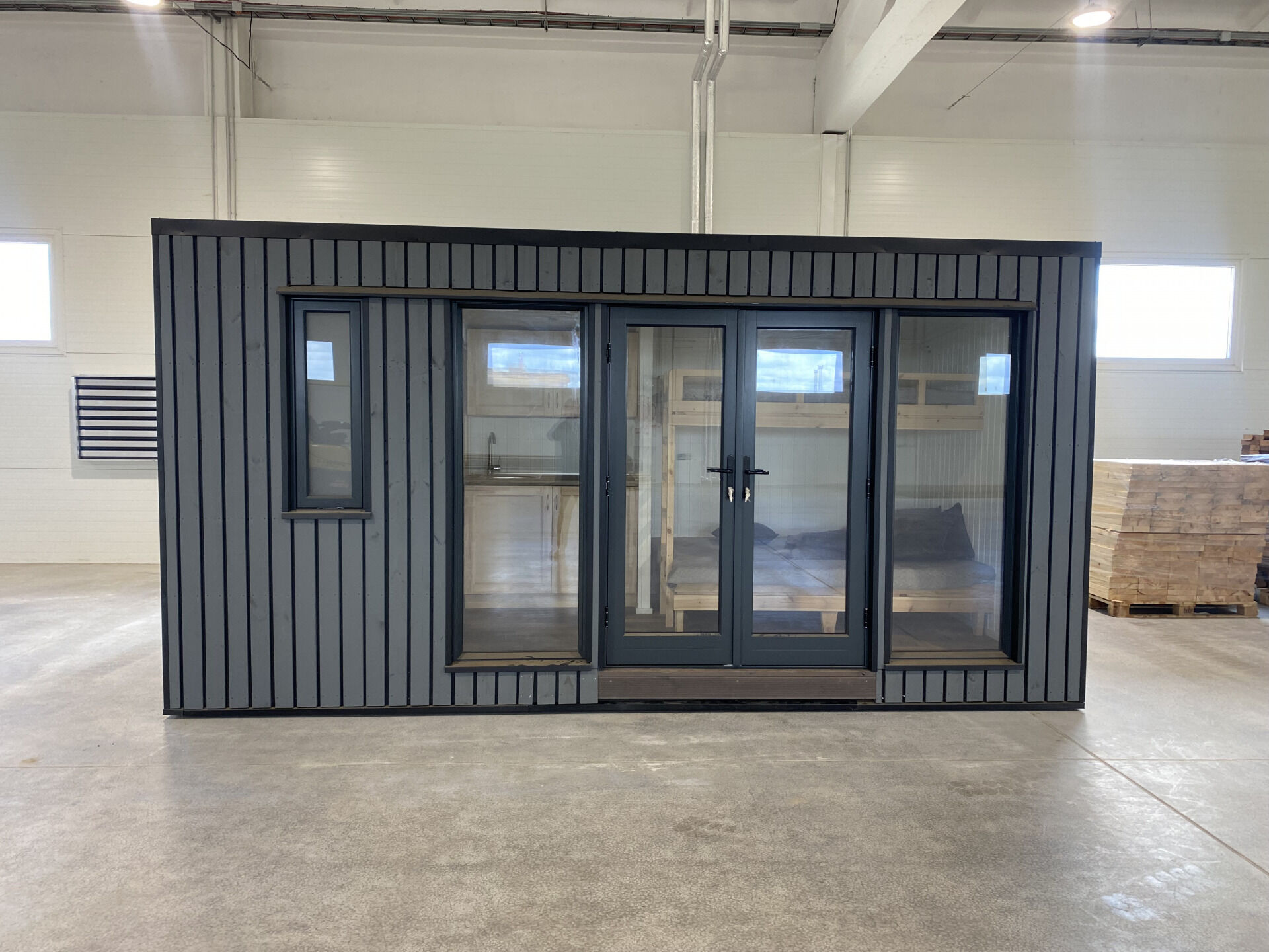 Mobilhaus Tinyhaus 2,3 x 4,9 m, Naturbelassen