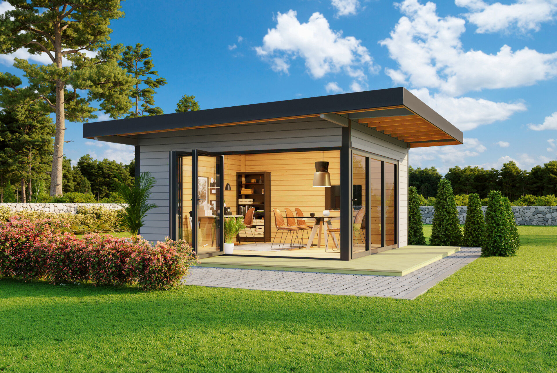 Lasita Maja Gartenhaus Domeo 9