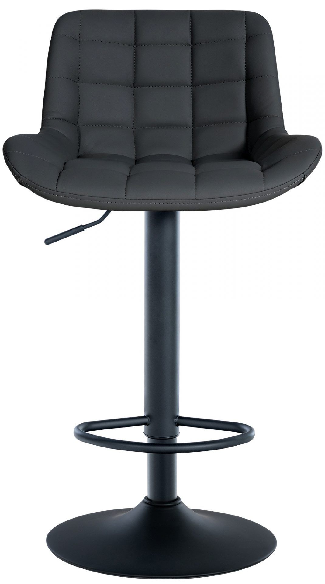 Barhocker Tover Kunstleder, schwarz