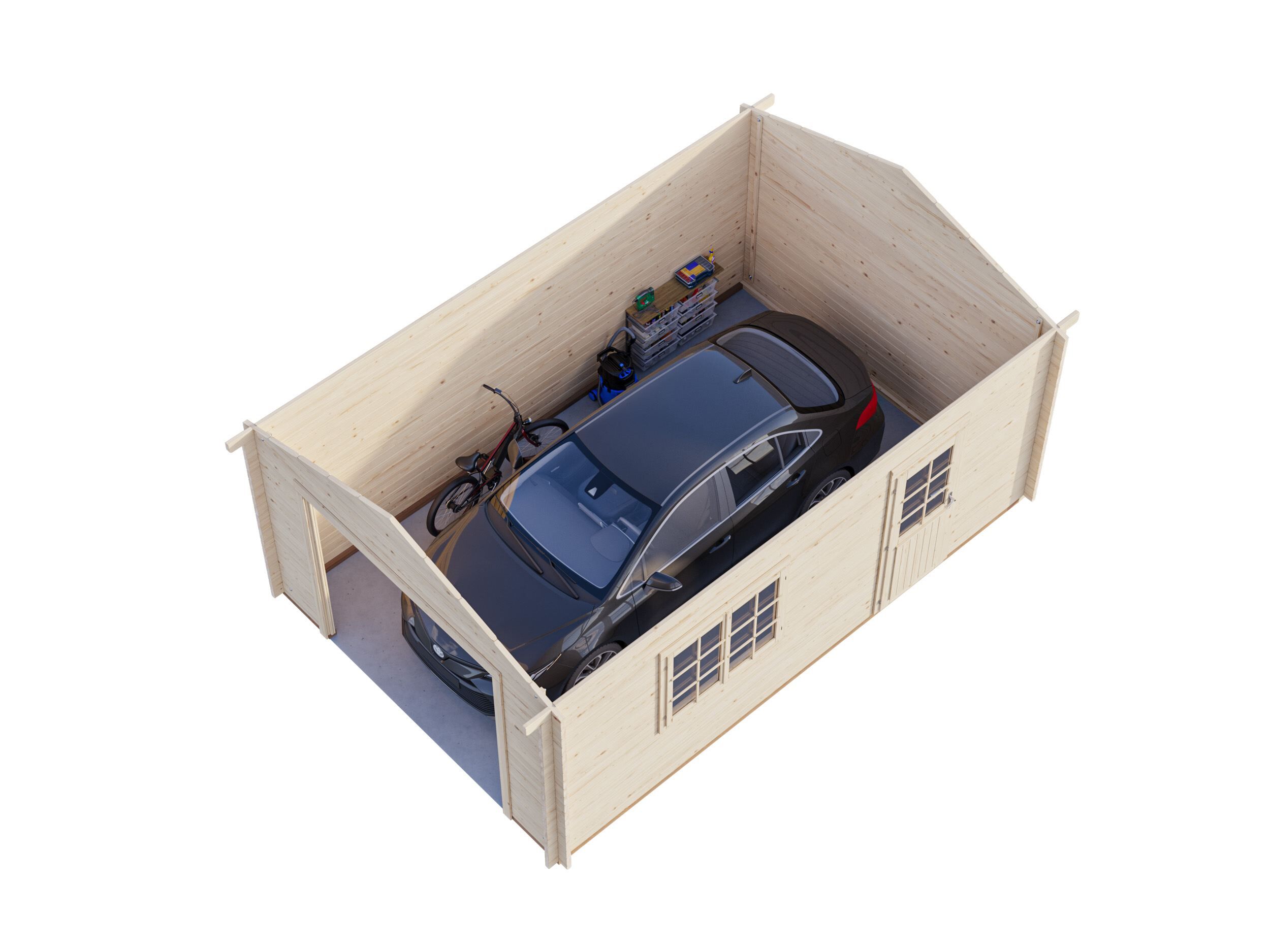 Palmako Holzgarage Roger 19,0 m²