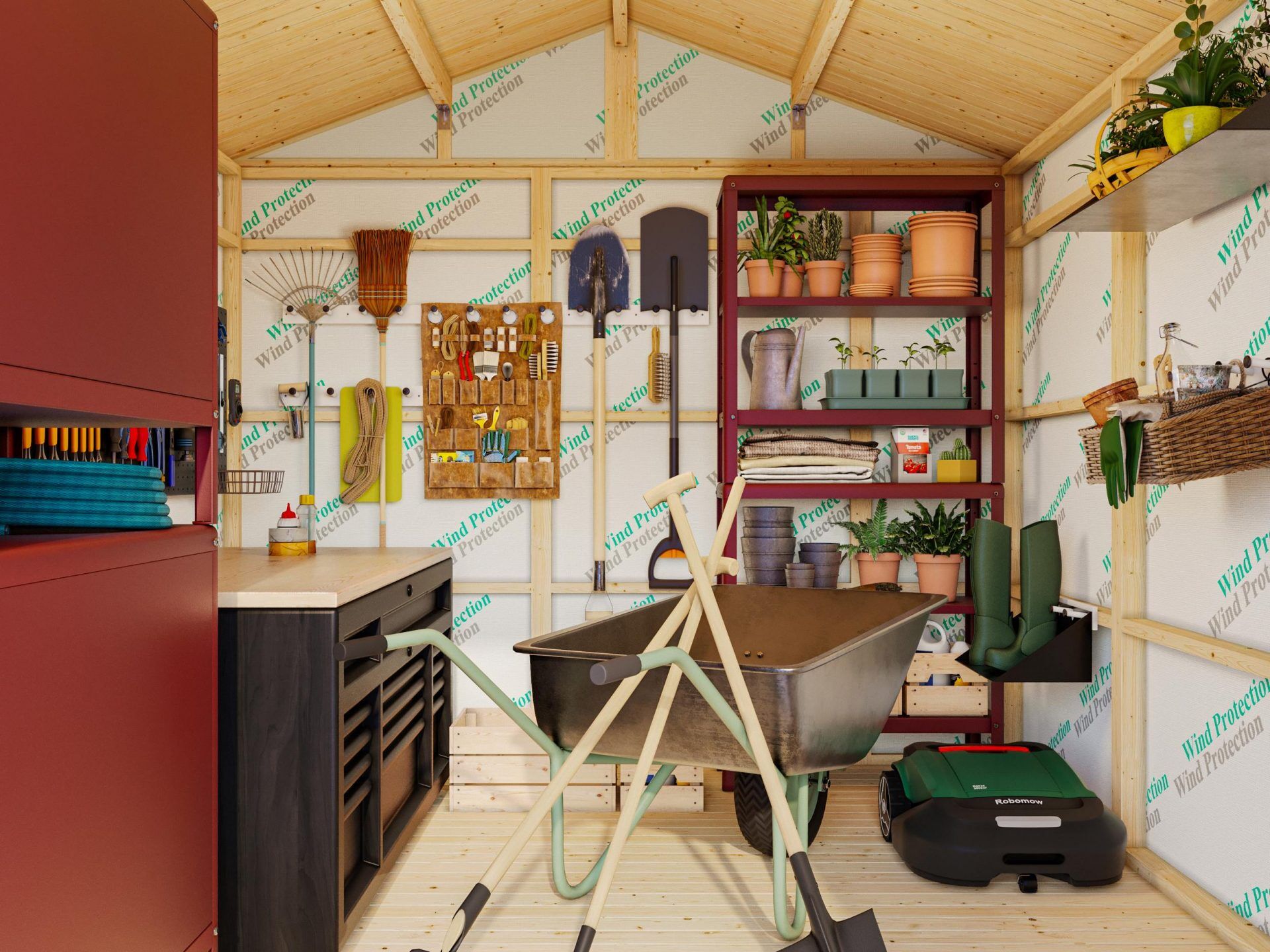 Palmako Gerätehaus Martin 8,4 m²