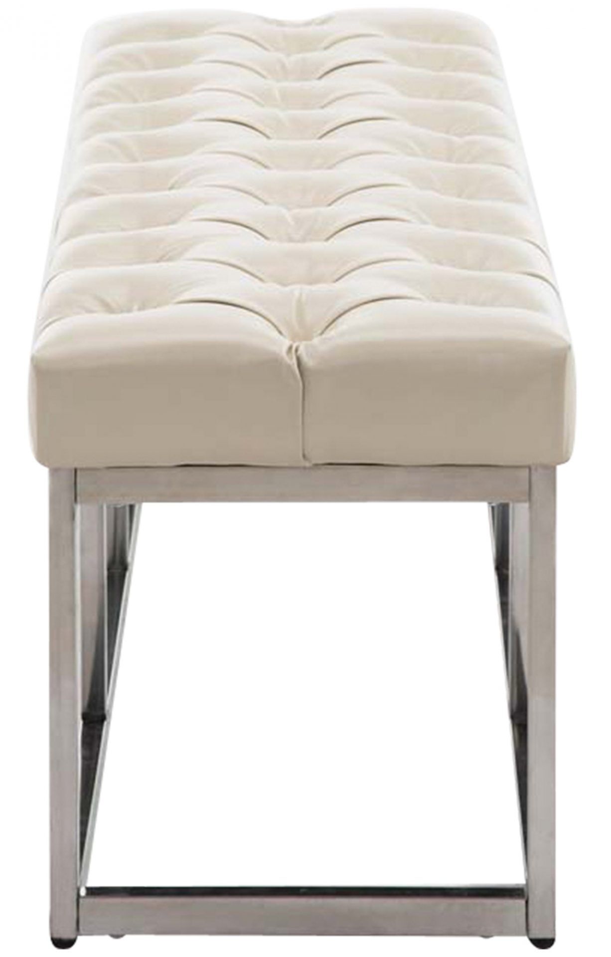 Sitzbank Amun Kunstleder E120, creme