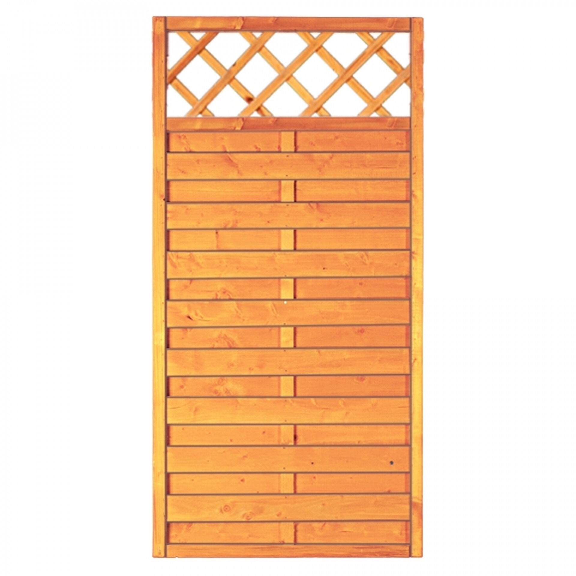 SUNLINE-Serie Ranki, 90 x 180 cm, Rahmen 45 x 45 mm, pinienfarbig lasiert