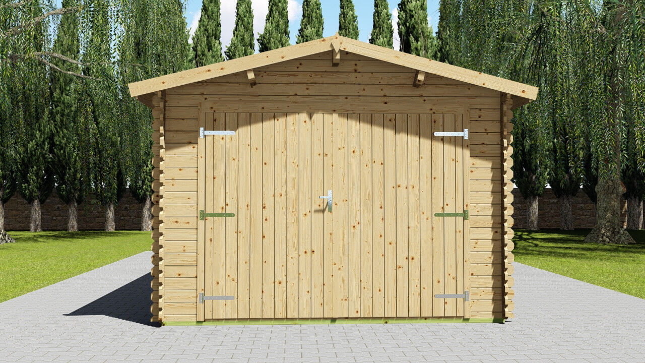 Holzgarage Schweden 32