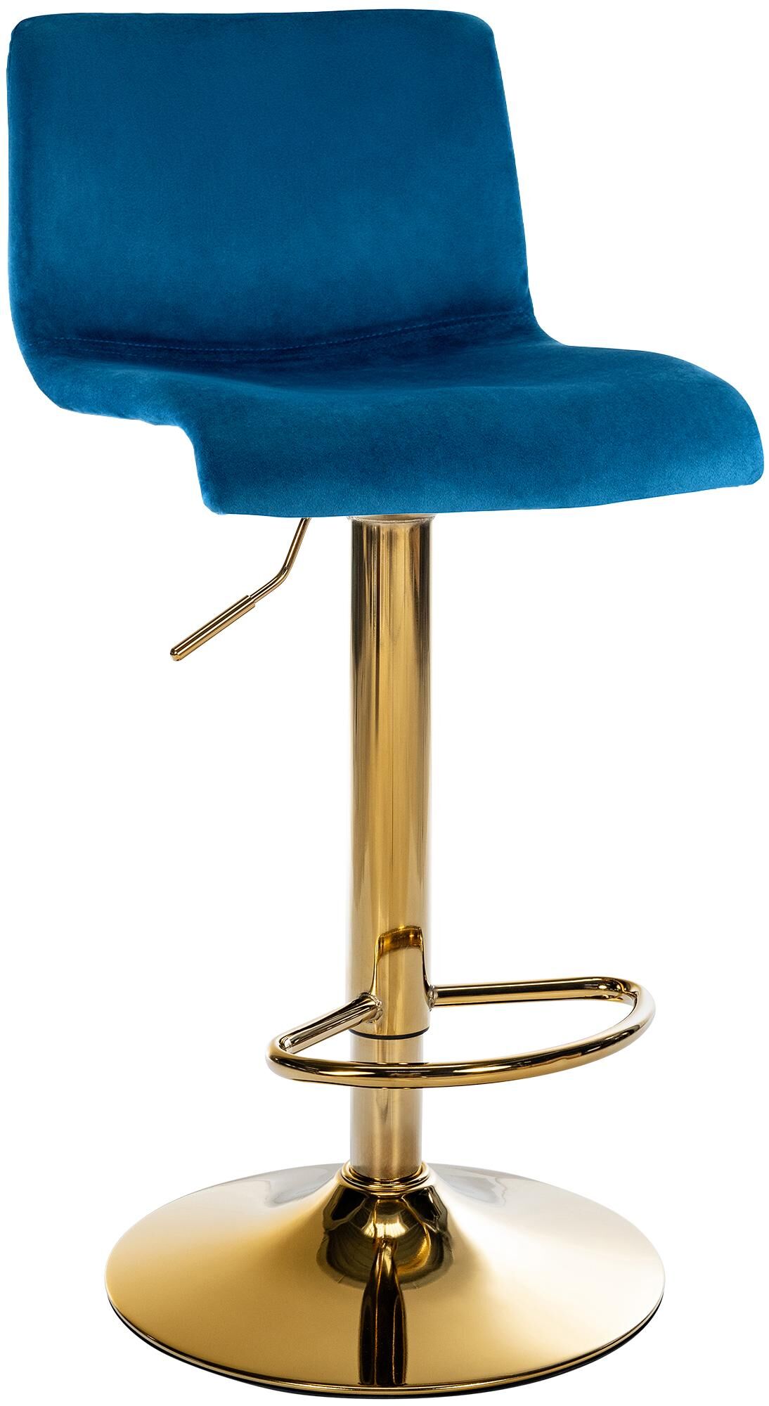 Barhocker Hoover Samt G, blau