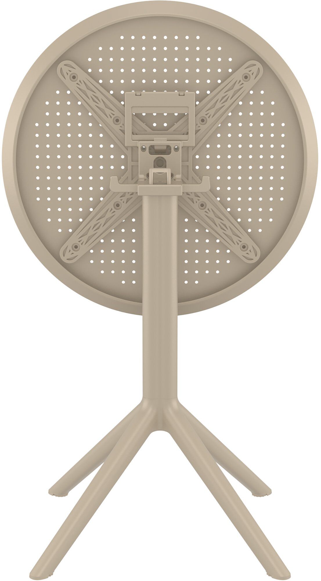 Klapptisch Sky rund, taupe