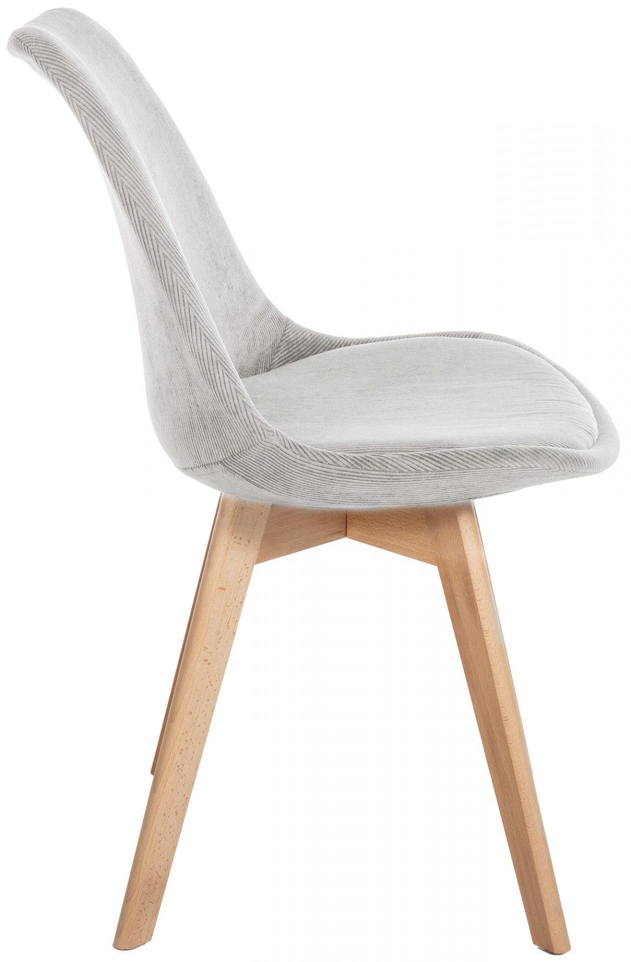 4er Set Stuhl Linares Cord, beige