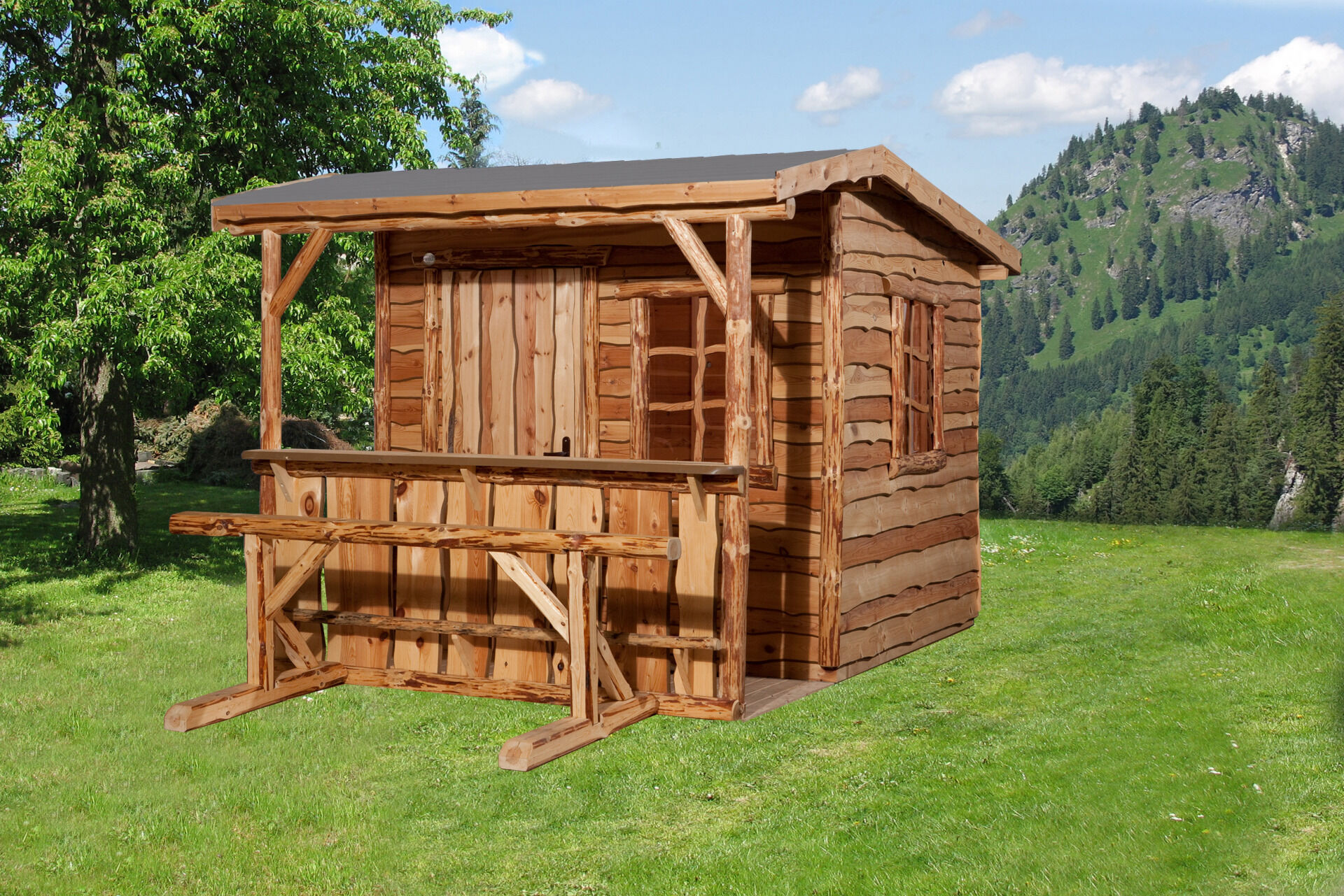 weka Gartenhaus 820 A 3,4x4,0m
