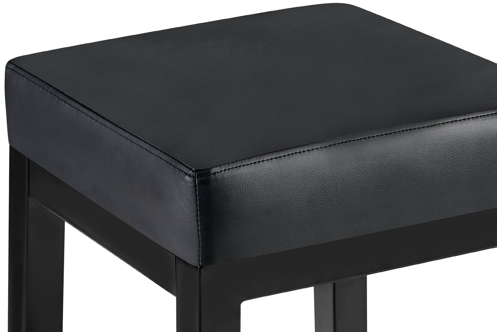 Barhocker Taylor B85 Kunstleder, schwarz