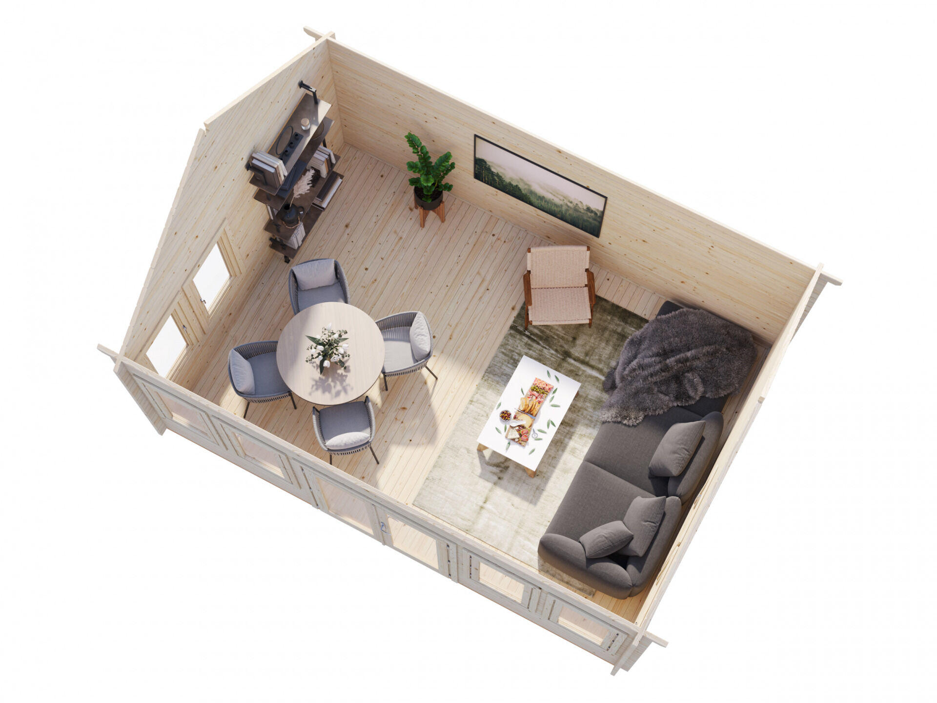 Palmako Gartenhaus Claudia 19,4 m²