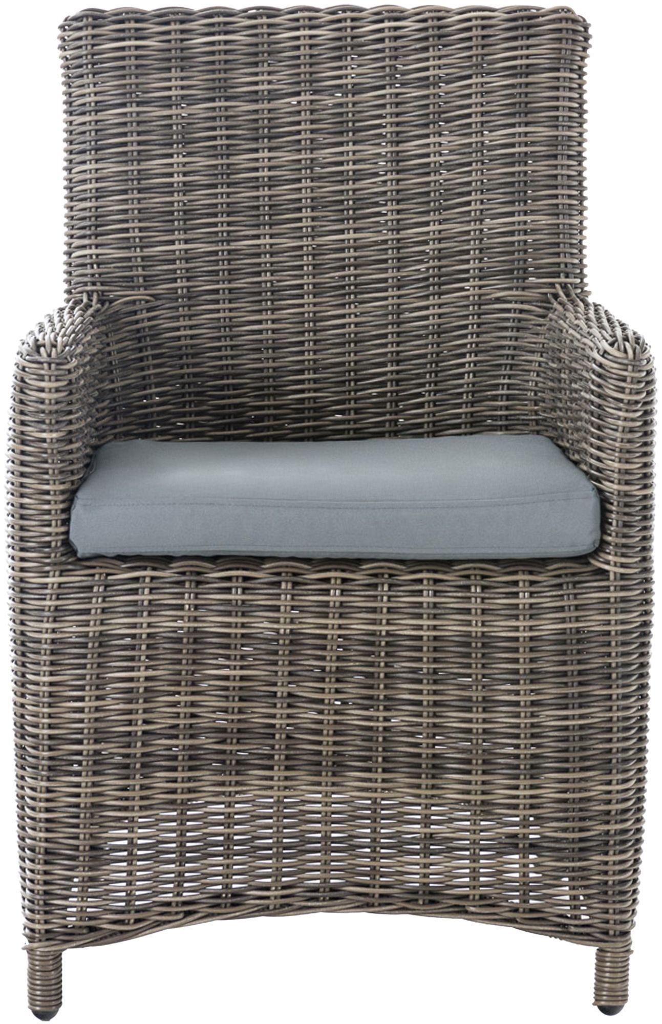 6er Set Stuhl Fontana / Sankt Marlo Eisengrau 5mm, grau-meliert