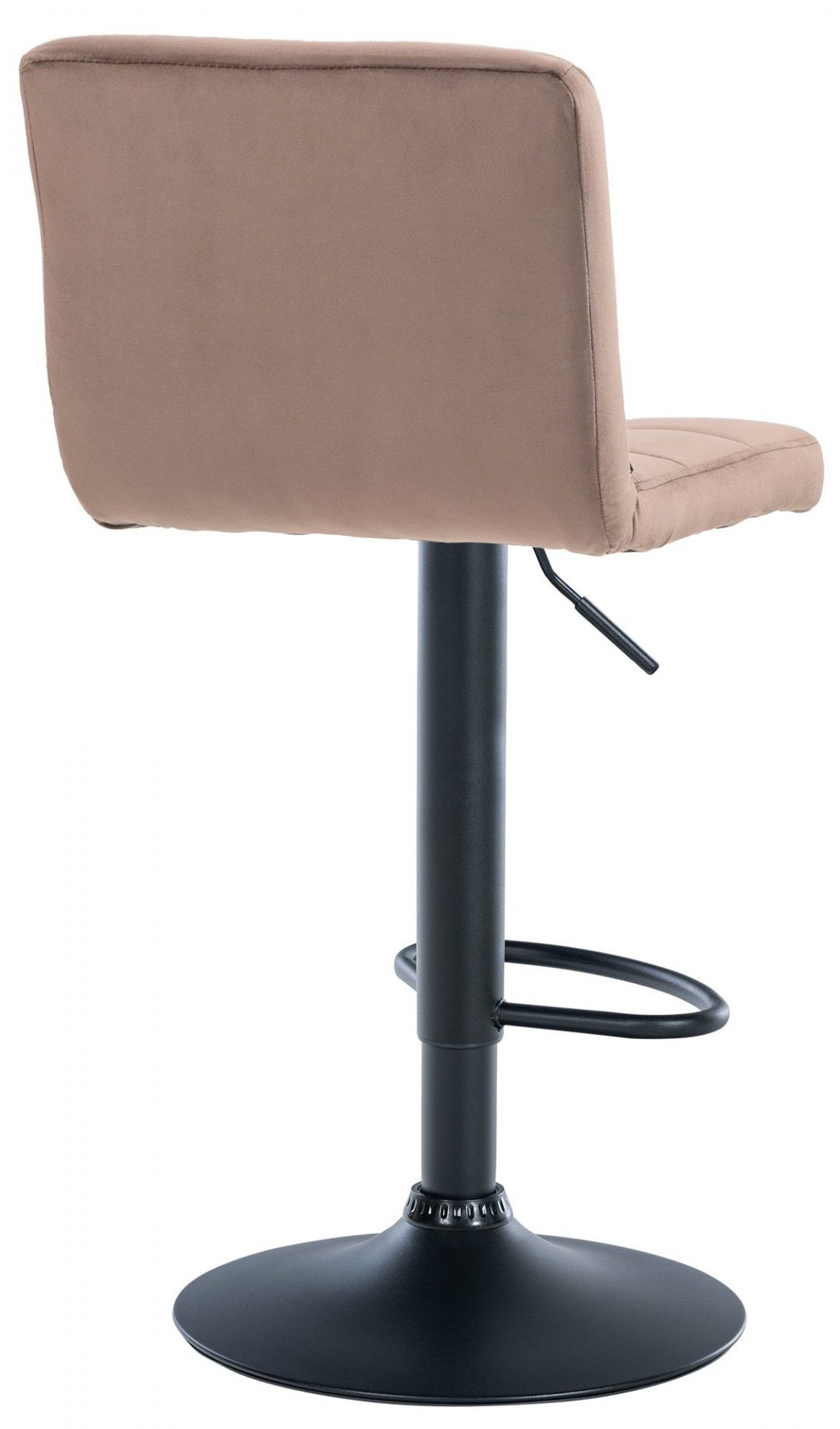 2er Set Barhocker Peru Samt schwarz, braun