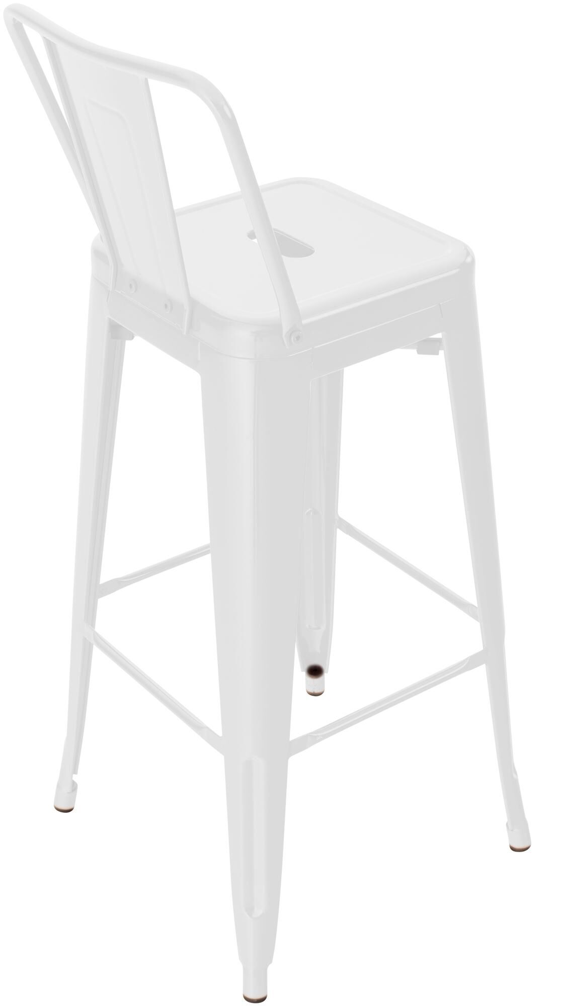 2er Set Barhocker Mason, weiß