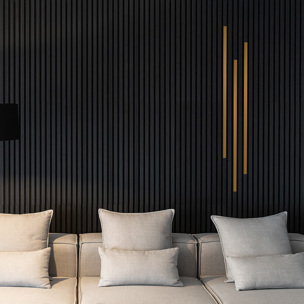 Dekoleiste für Akustikpaneel FIRE 3er Set - 110 cm