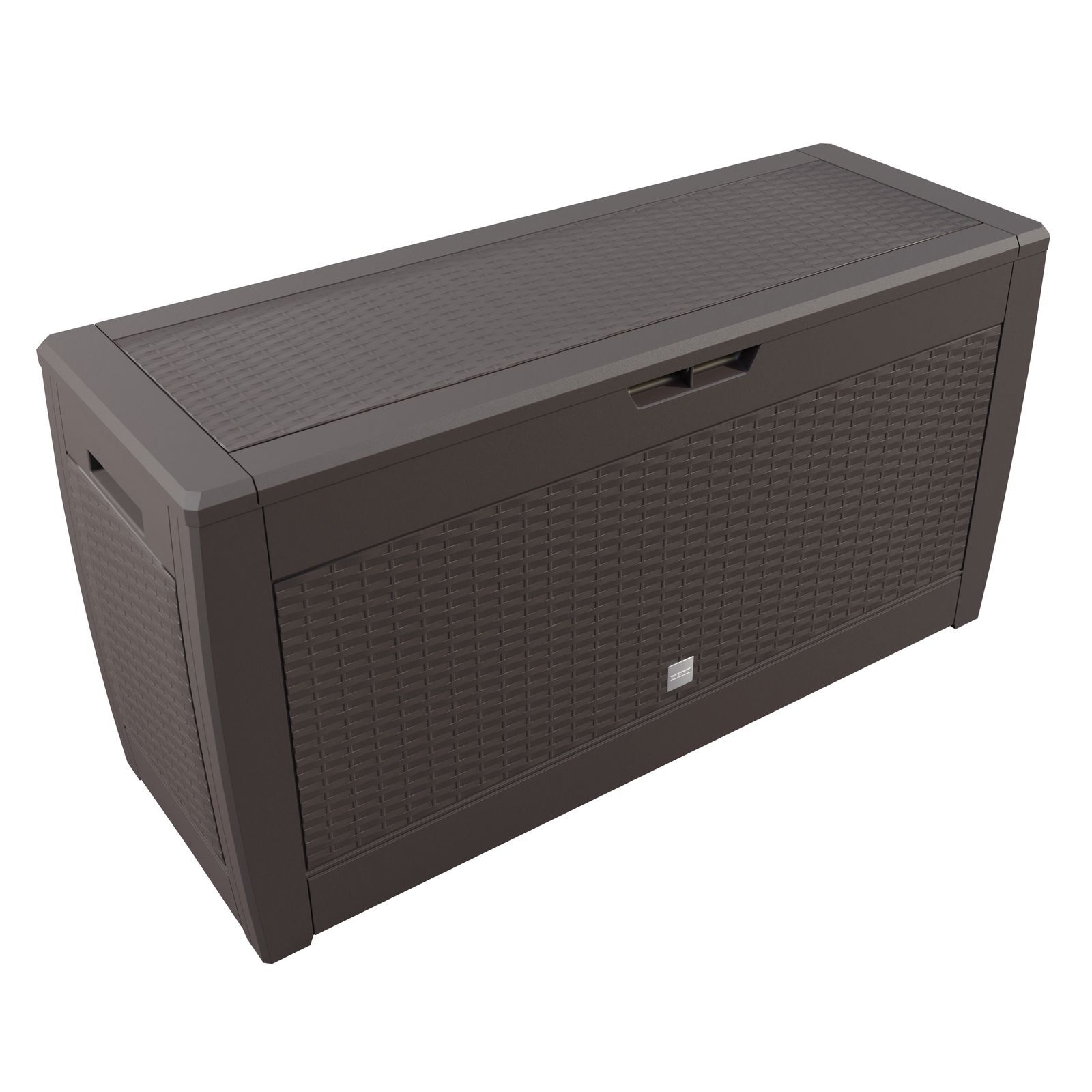 Gartenbox Rato 310L Braun Rattan Optik wasserdicht