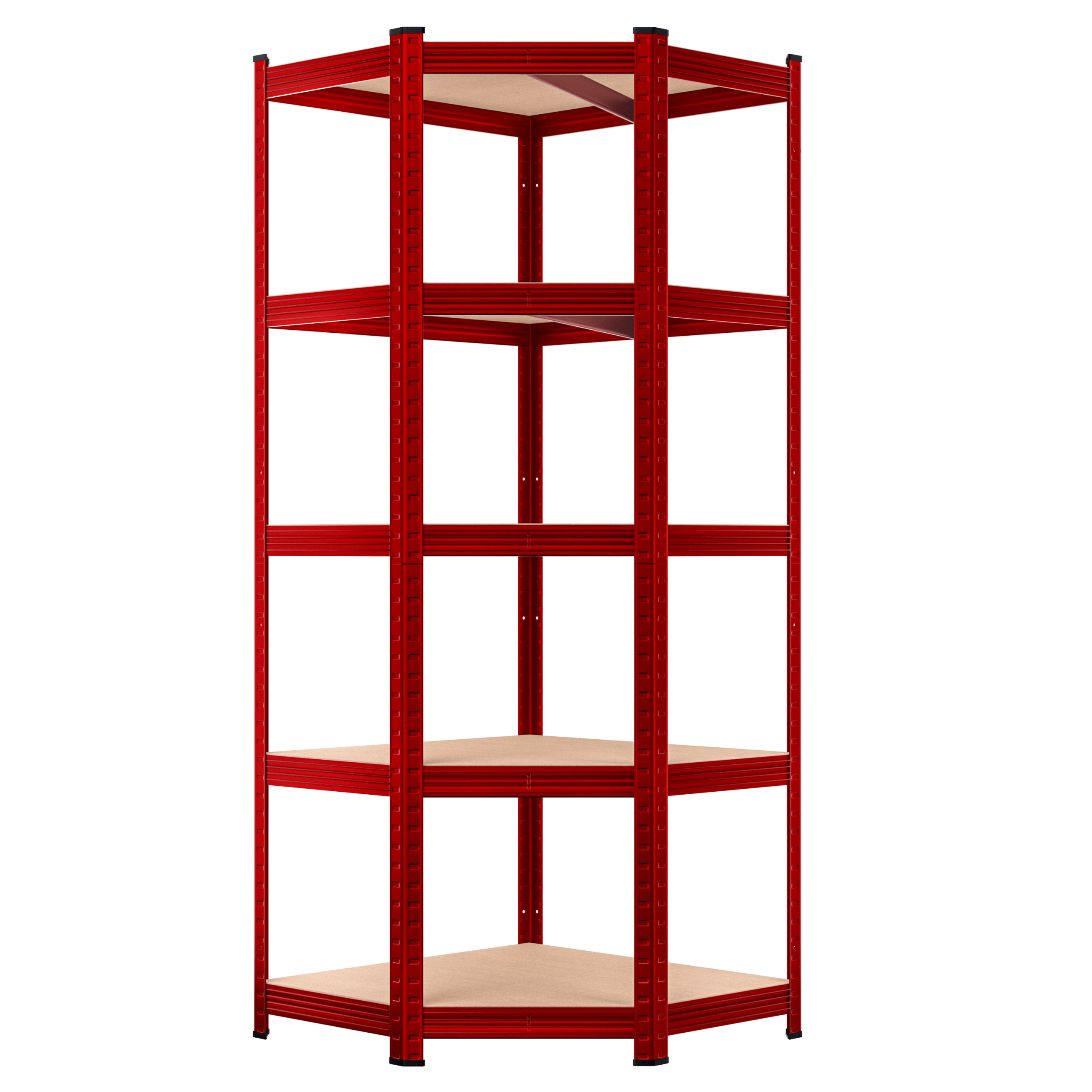 Schwerlasteckregal Rot 180x70x40cm verzinkt 875kg