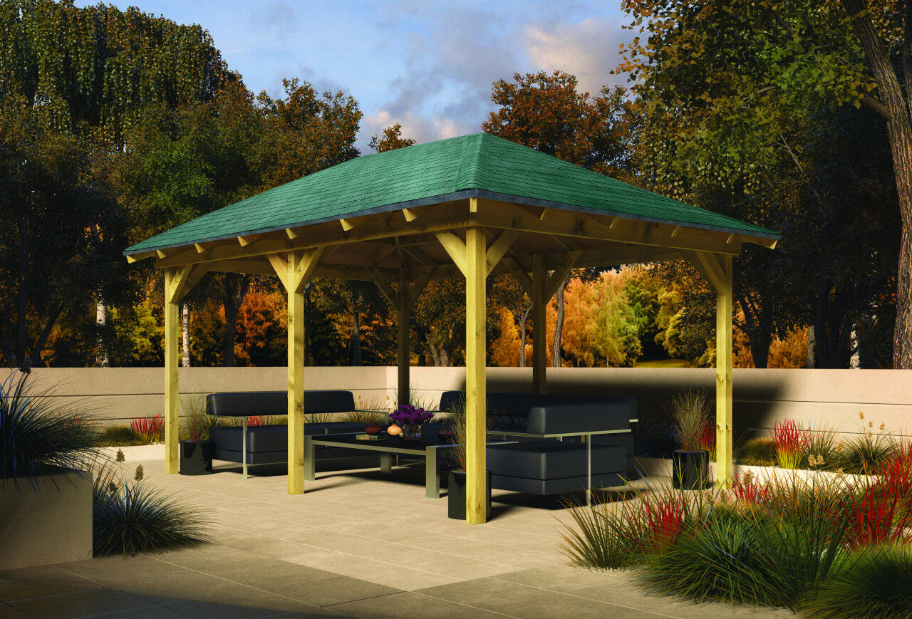 Pavillon Perida kesseldruckimprägniert